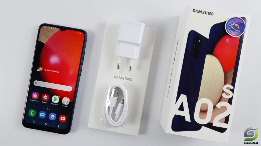 Samsung Galaxy A02s Unboxing Hands On Design Unbox Set Up New