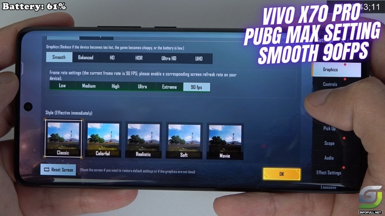 Vivo X Pro Test Game Pubg Smooth Fps Gsm Full Info