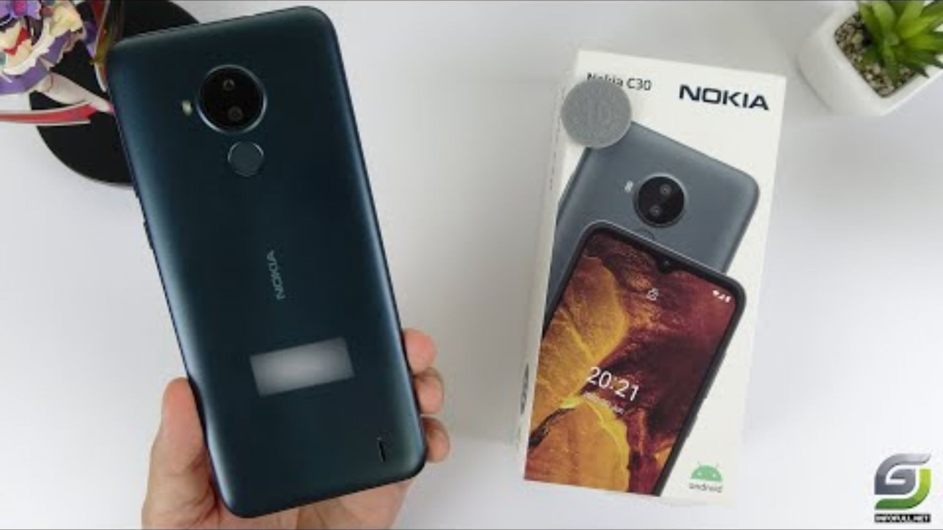 Nokia C30 Unboxing Hands On Design Unbox AnTuTu Benchmark Set Up