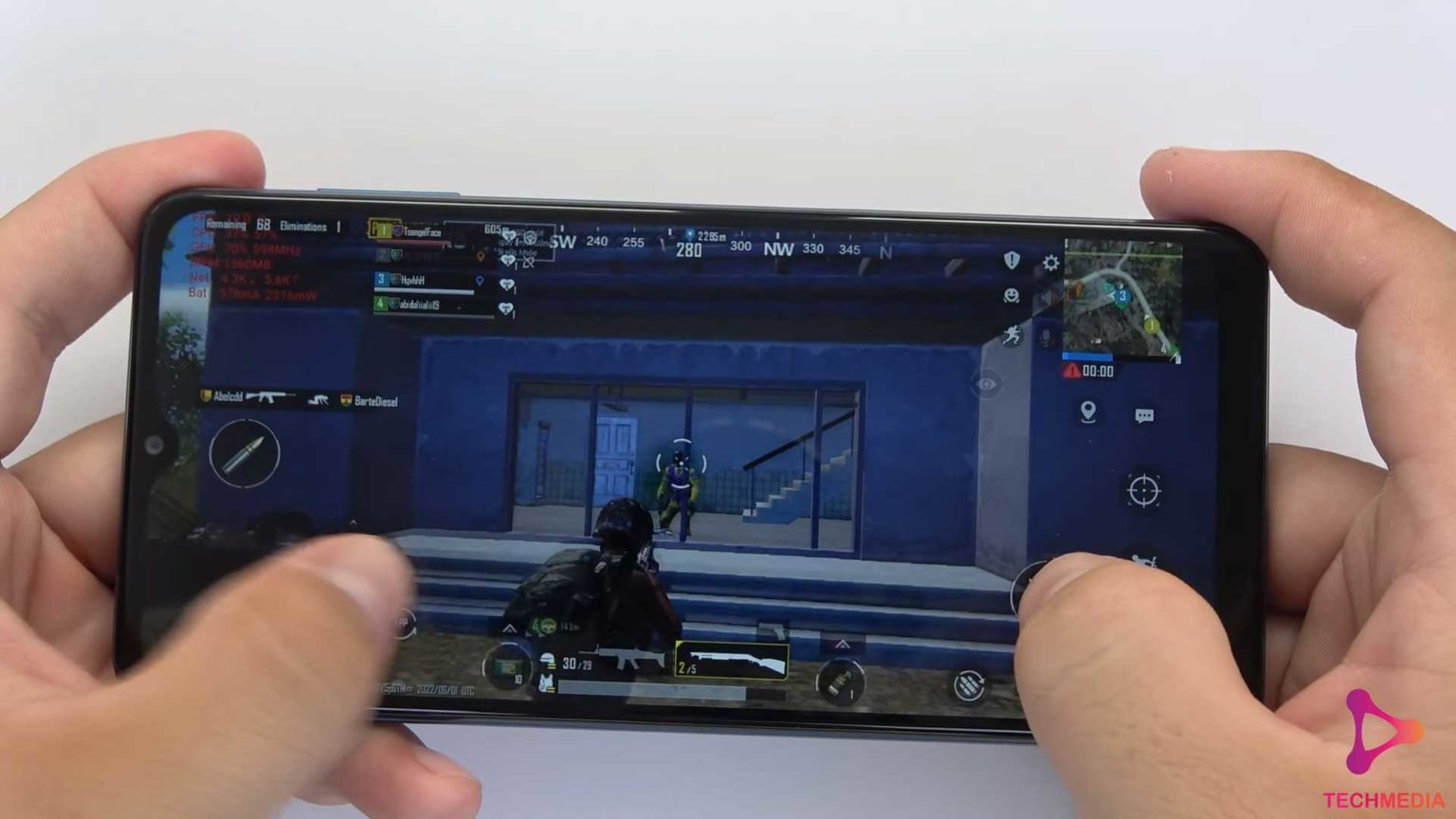 Samsung Galaxy A Pubg Max Setting Hdr Extreme With Gfx Tool