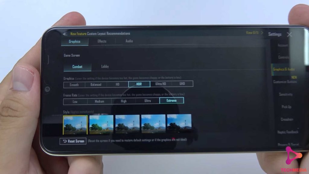 Vivo Y Pubg Mobile Max Setting Hdr Extreme With Gfx Tool Test