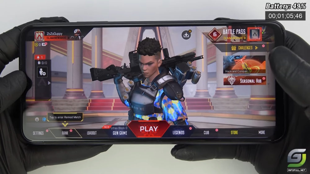 Oppo A17k Test Game Apex Legends Mobile APM Helio G35 GSM FULL INFO