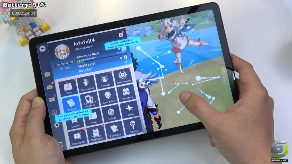 Xiaomi Redmi Pad Test Game Genshin Impact Helio G Gb Ram Gsm