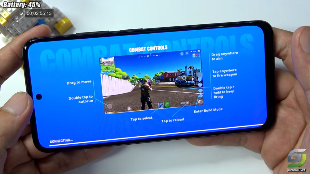 Xiaomi Redmi Note 12s Fortnite Gameplay GSM FULL INFO