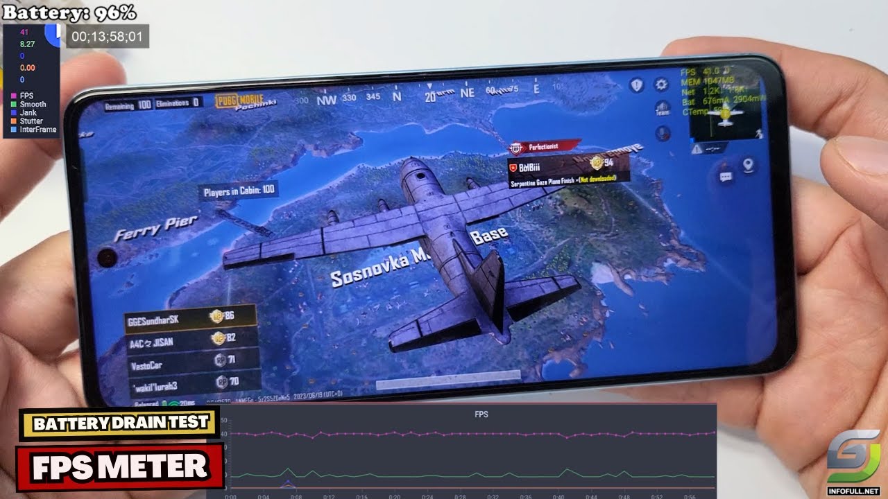 Oppo A98 Test Game PUBG Mobile Snapdragon 695 GSM FULL INFO