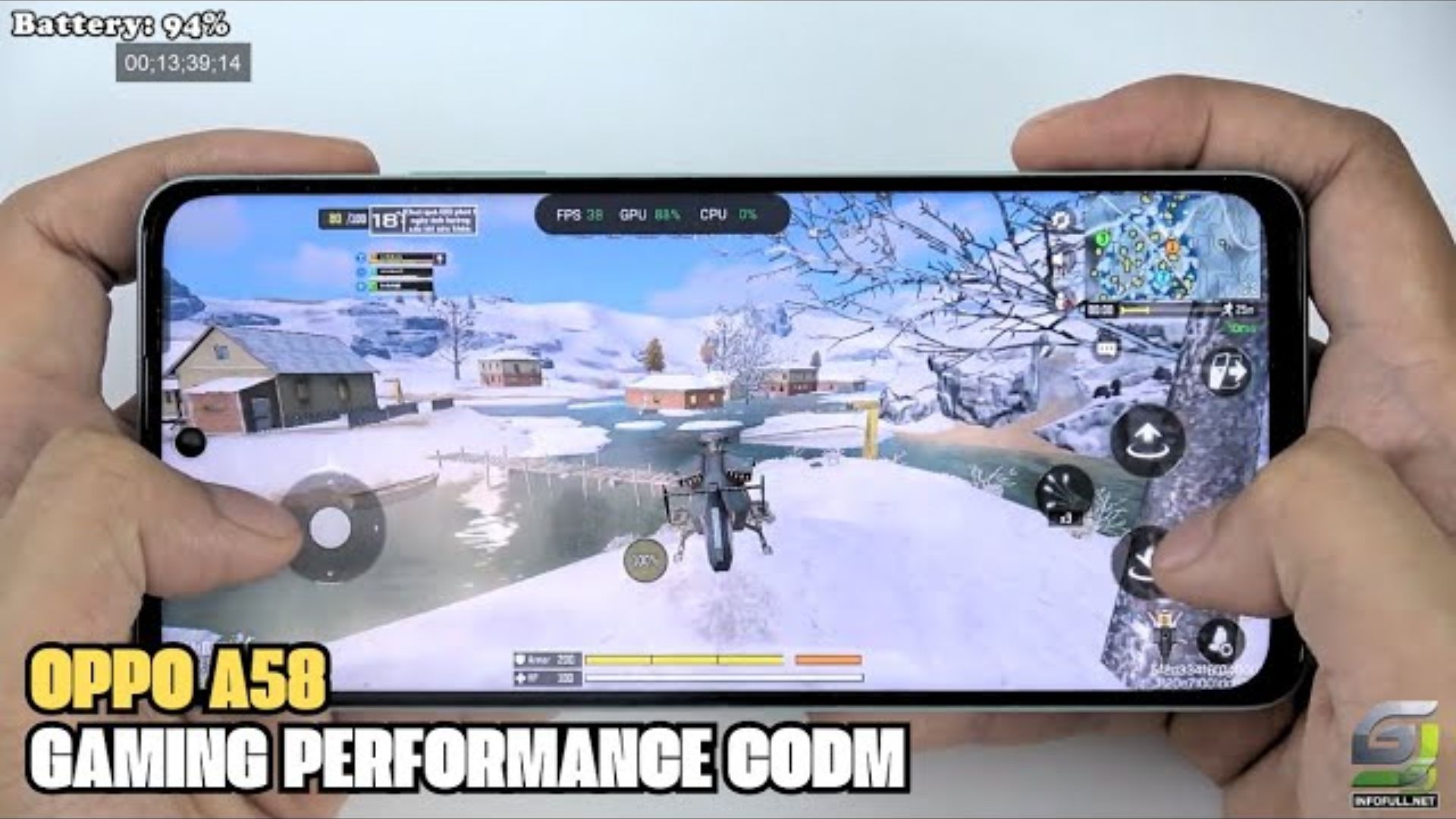 OPPO A58 Gaming Performance Call Of Duty Mobile CODM Test And Review