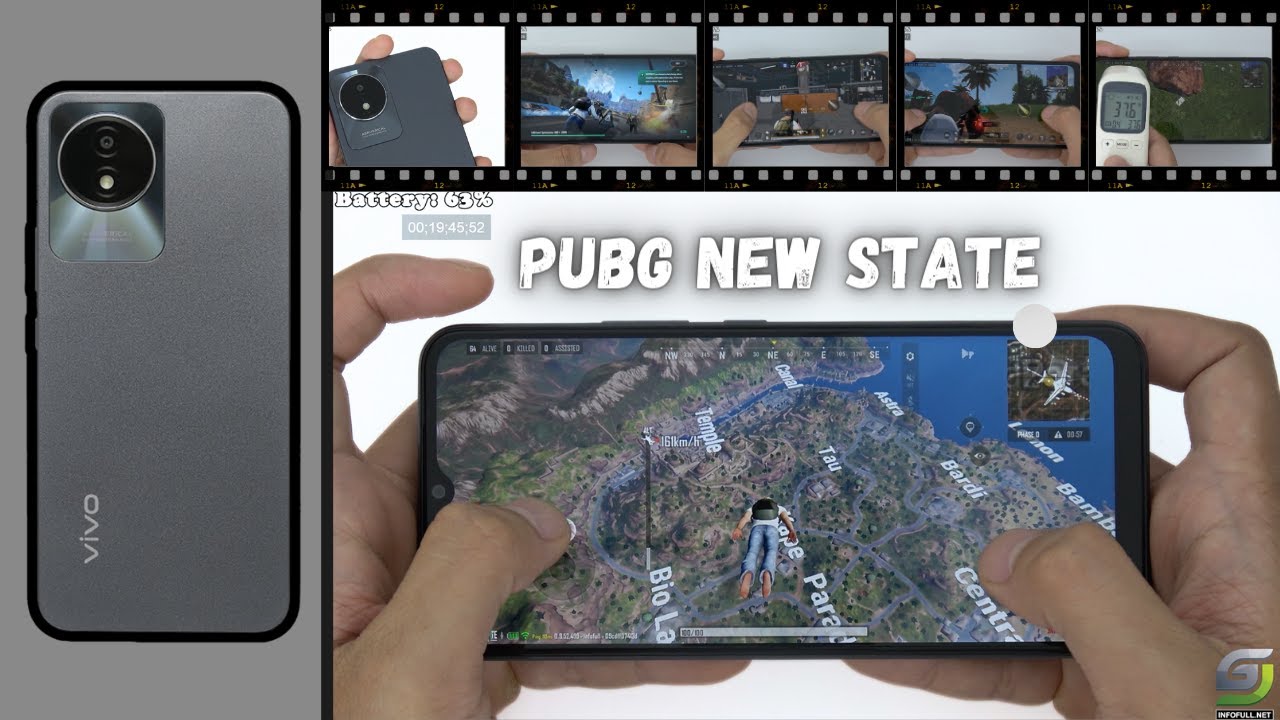 Vivo Y02t Test Game PUBG New State GSM FULL INFO