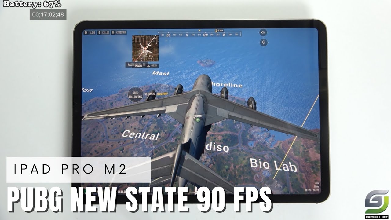 Ipad Pro M Test Game Pubg New State Max Setting Ultra Fps Gsm