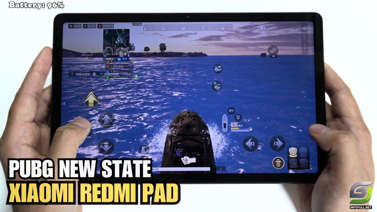 Xiaomi Redmi Pad Test Game Pubg New State Fps Helio G Gsm Full