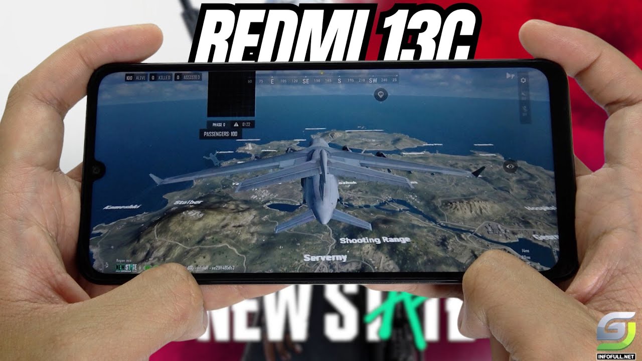 Xiaomi Redmi C Test Game Pubg New State Helio G Gsm Full