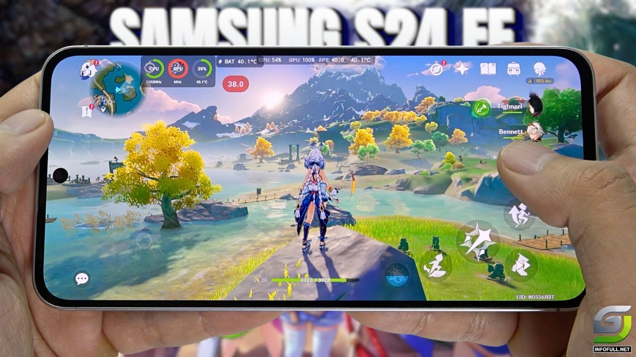 Samsung Galaxy S Fe Test Game Genshin Impact Max Graphics Exynos