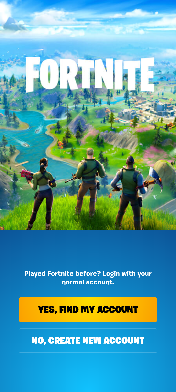 fortnite download for android device