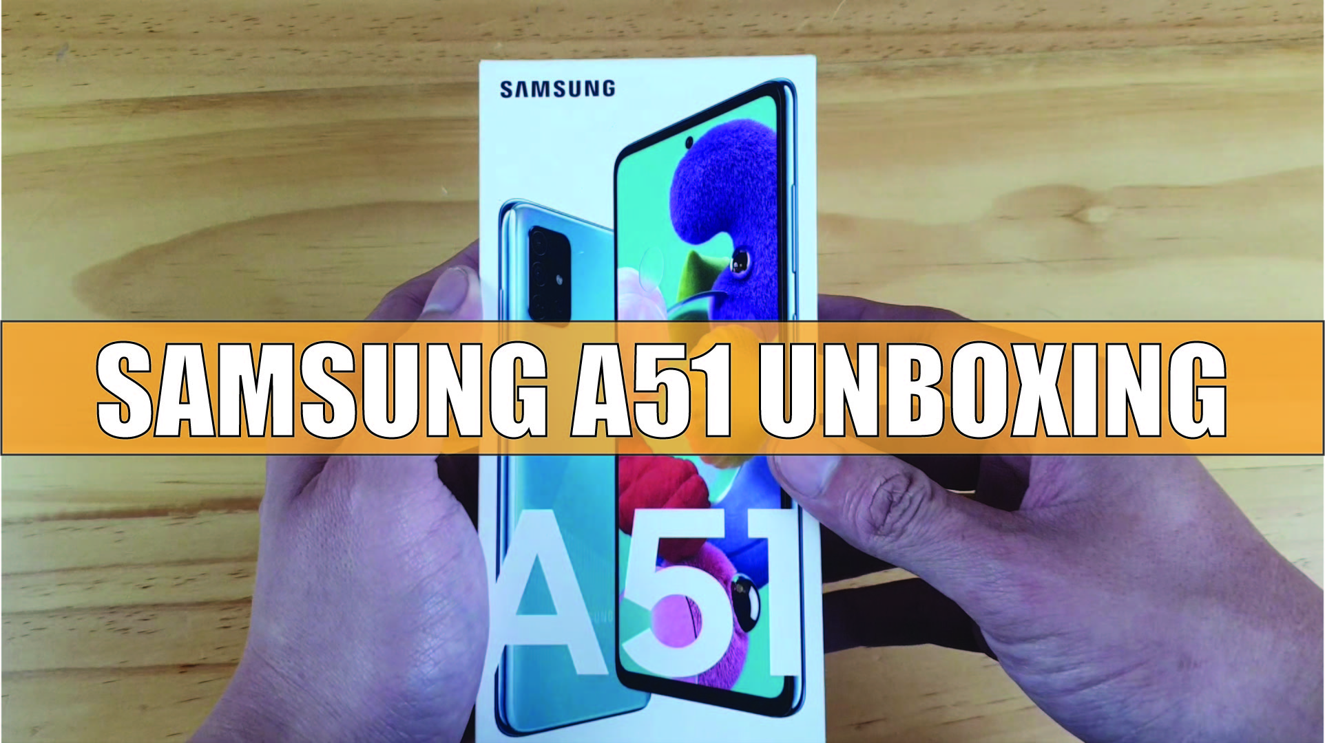 samsung a51 unboxing