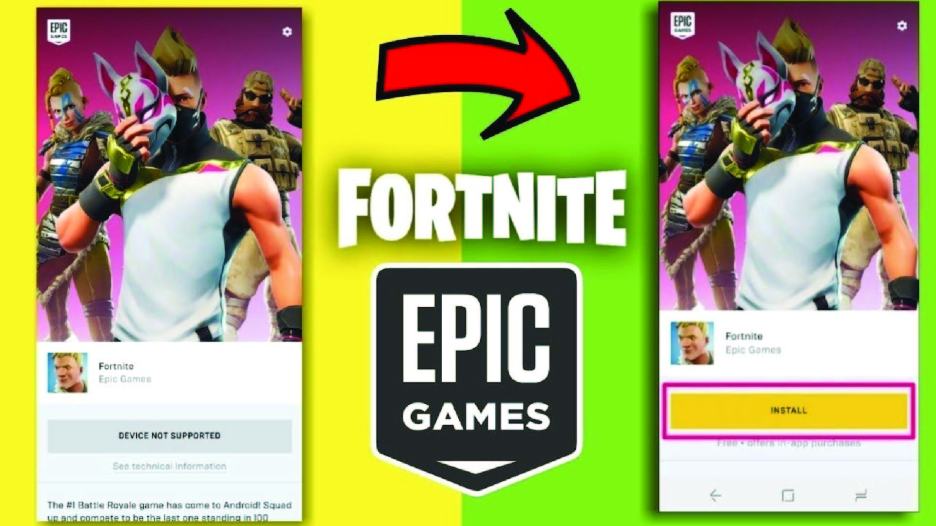 Install Fortnite On Redmi 8 Fix Fortnite Device Not Supported GSM 