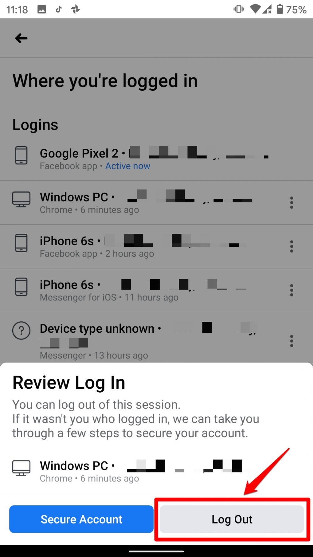 How To Check Facebook Login History GSM FULL INFO