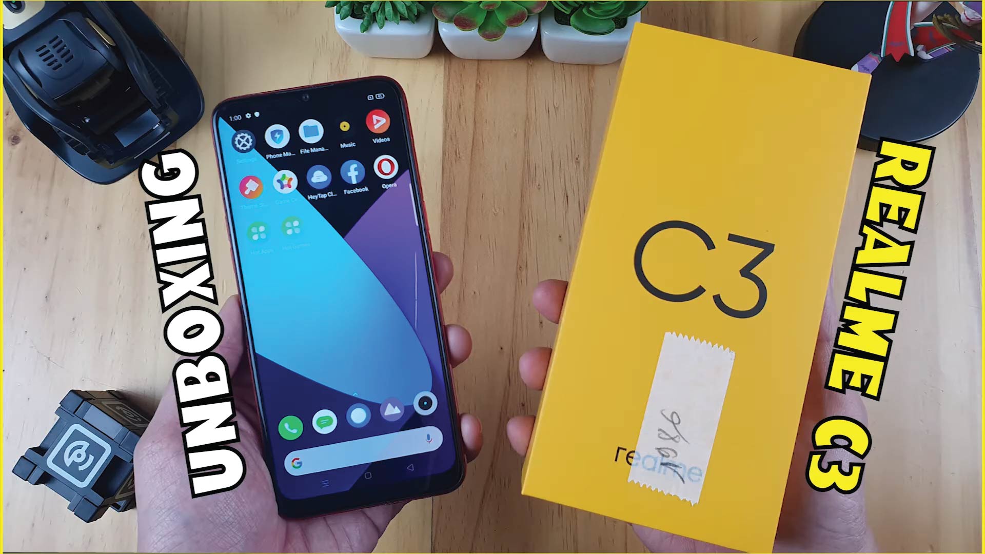 Настройка телефона realme c3