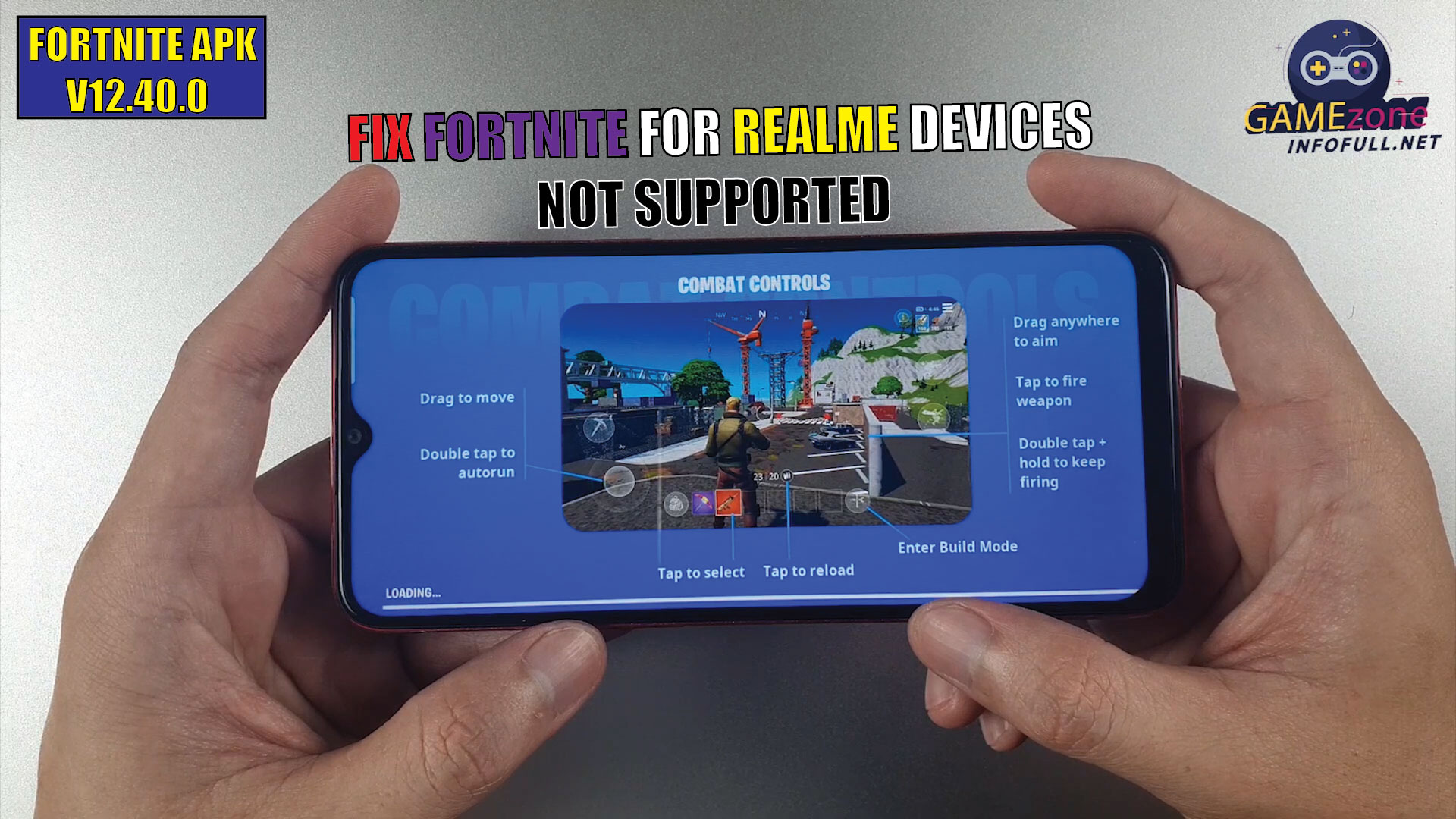 Fortnite Apk V12 40 0 Fix Fortnite Not Working When Choose Play For Realme Devices Not Supported Gsm Full Info
