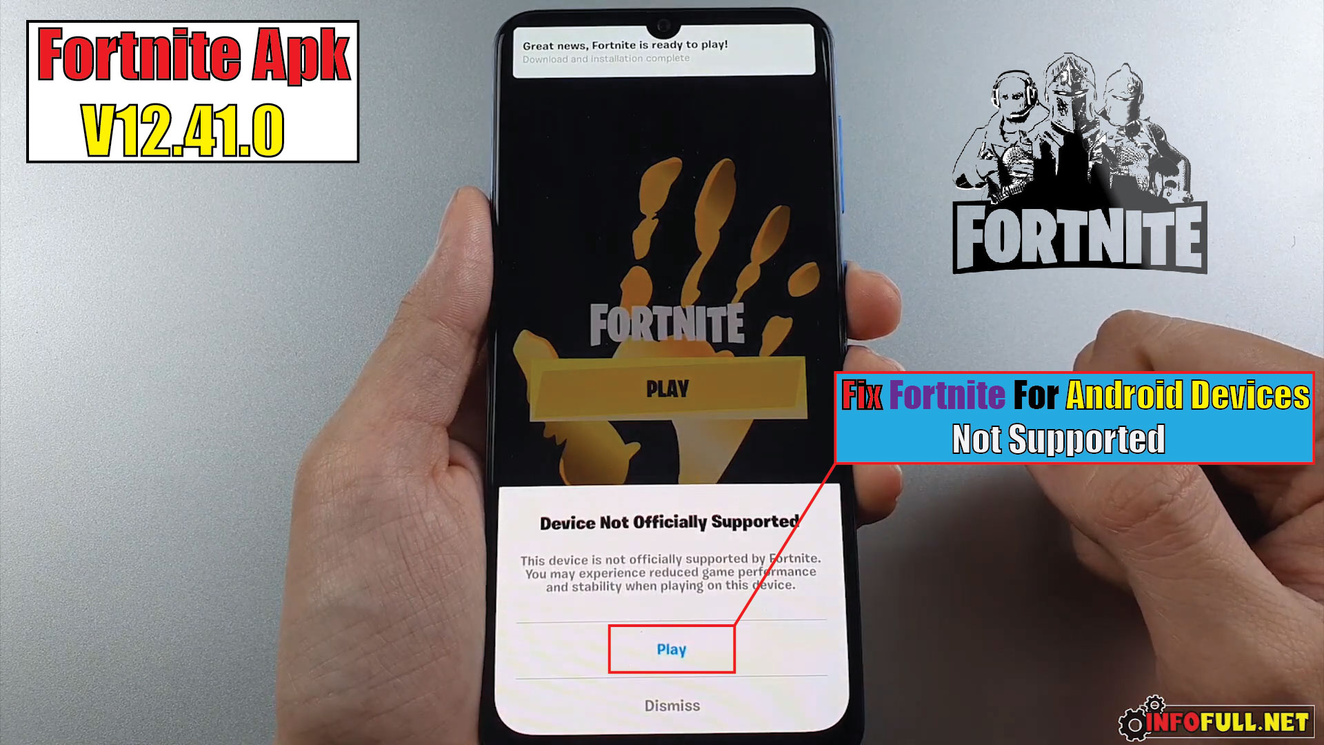 How To Download Fortnite On Android Device Not Supported