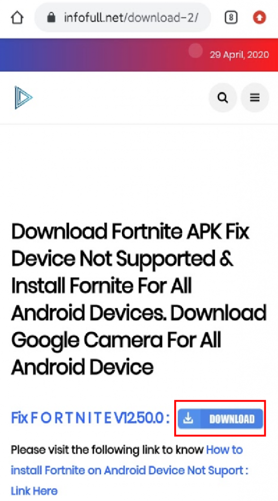 fortnite samsung a31