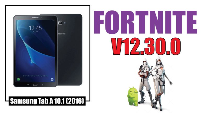 galaxy tab a 2016 fortnite