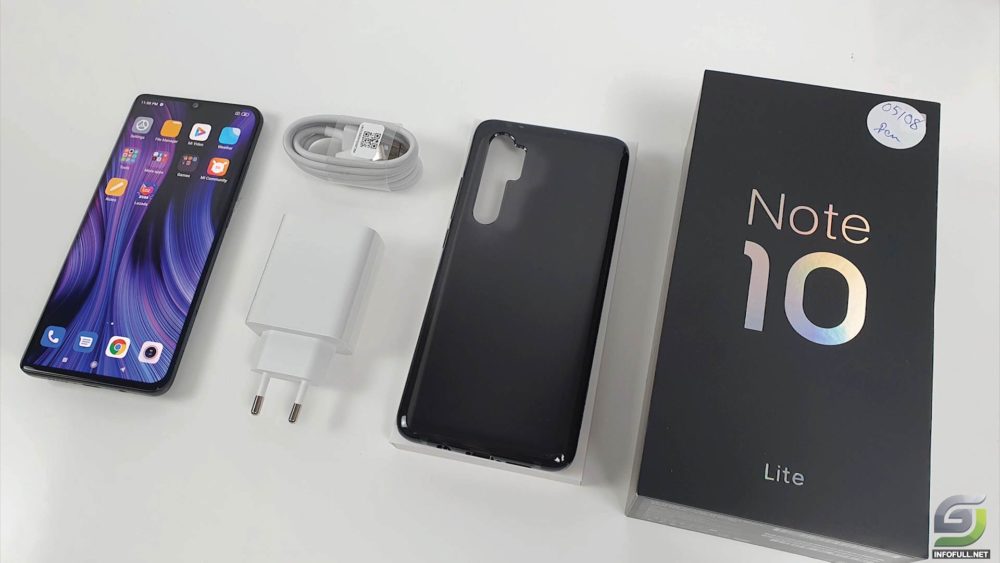 note 10 lite unboxing