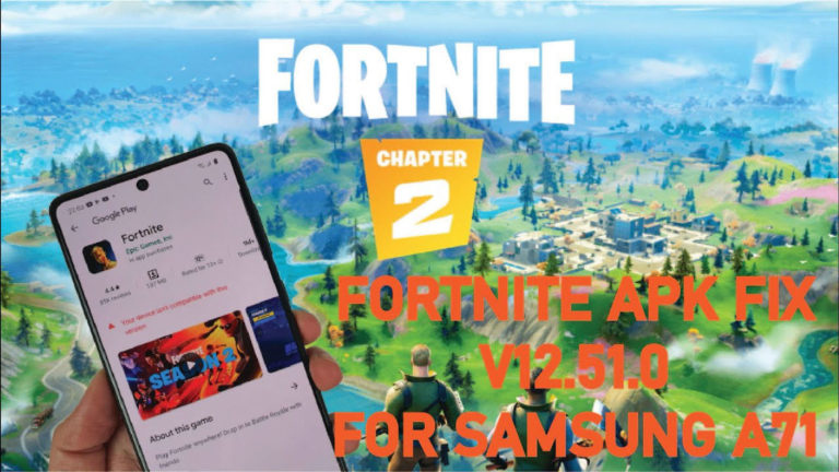 galaxy a71 fortnite