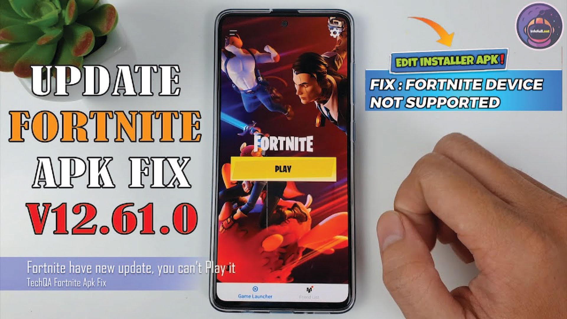 How to install Fortnite Apk Fix Device Not Supported For 