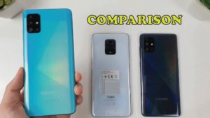 xiaomi redmi note 9 pro samsung a71