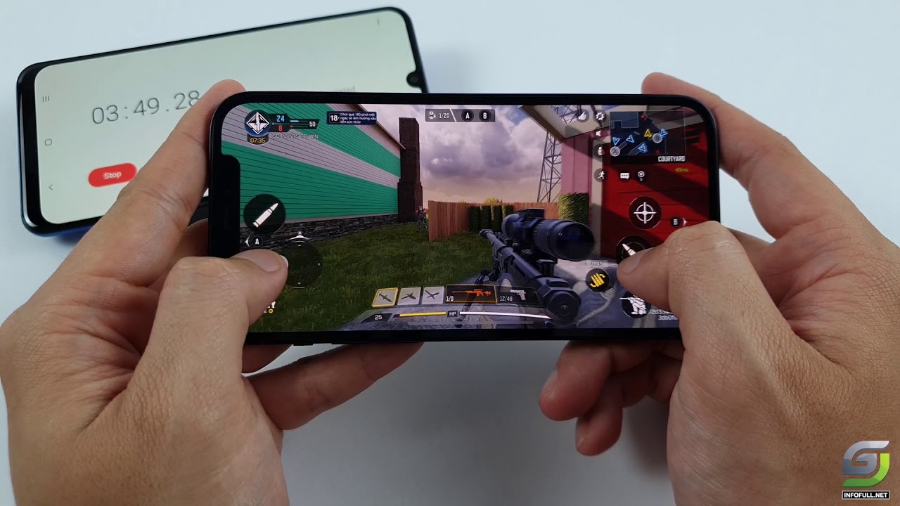 iPhone 12 test game Call of Duty Mobile GSM FULL INFO