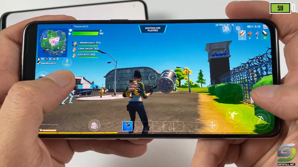 Oppo Reno 5 5G Fortnite Gameplay Snapdragon 765G - GSM FULL INFO