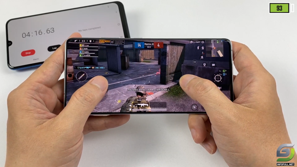 Samsung Galaxy S21 Ultra test game PUBG Mobile - GSM FULL INFO