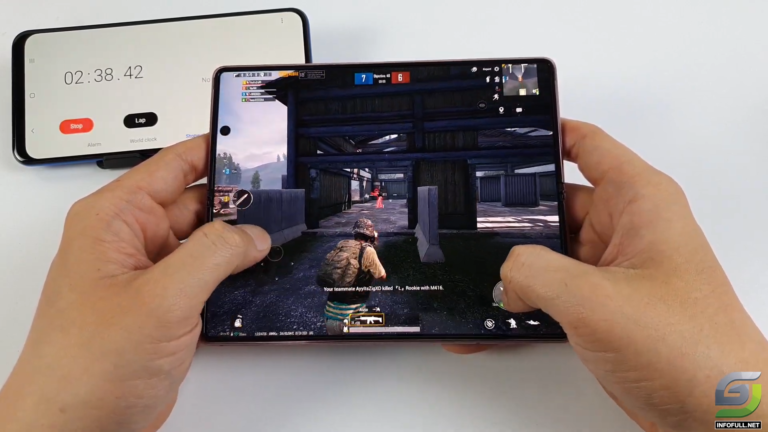 samsung z fold 2 pubg