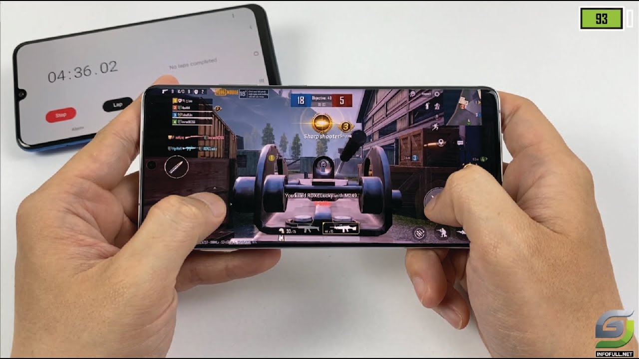 Samsung Galaxy S21 Ultra test game PUBG Mobile - GSM FULL INFO