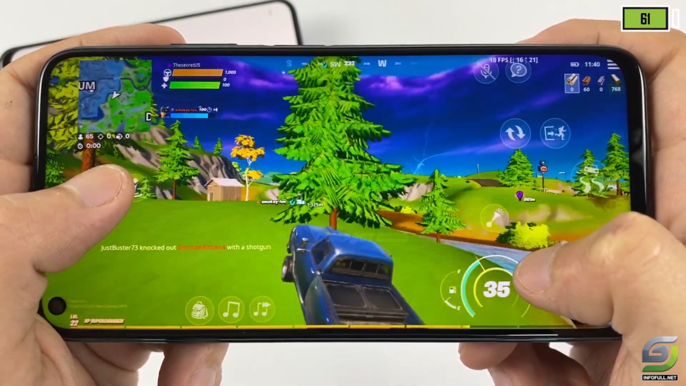 Huawei P40 Lite Fortnite Gameplay New Update Chapter 2 - Season 5 - GSM ...