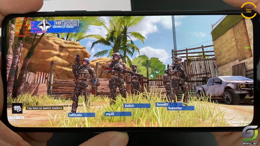 call of duty mobile redmi note 10