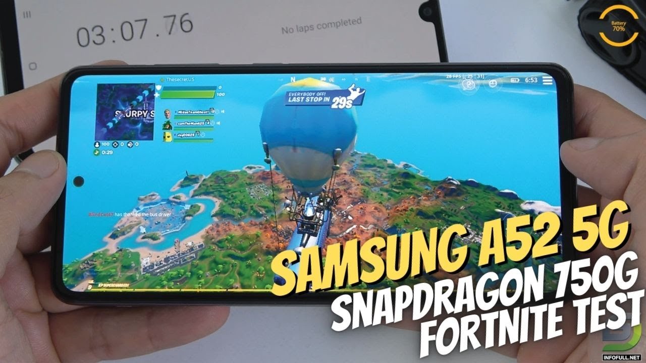 galaxy a51 fortnite