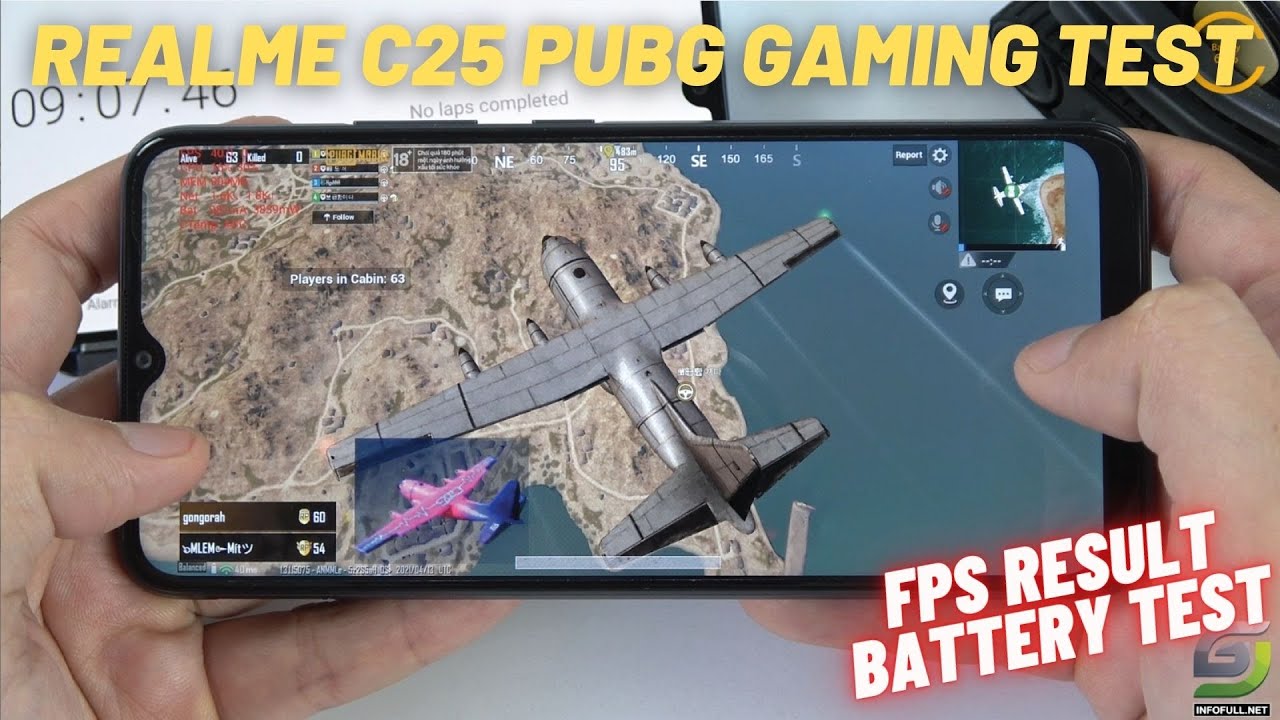 Realme C25 test game PUBG Mobile | MediaTek Helio G70, RAM ...