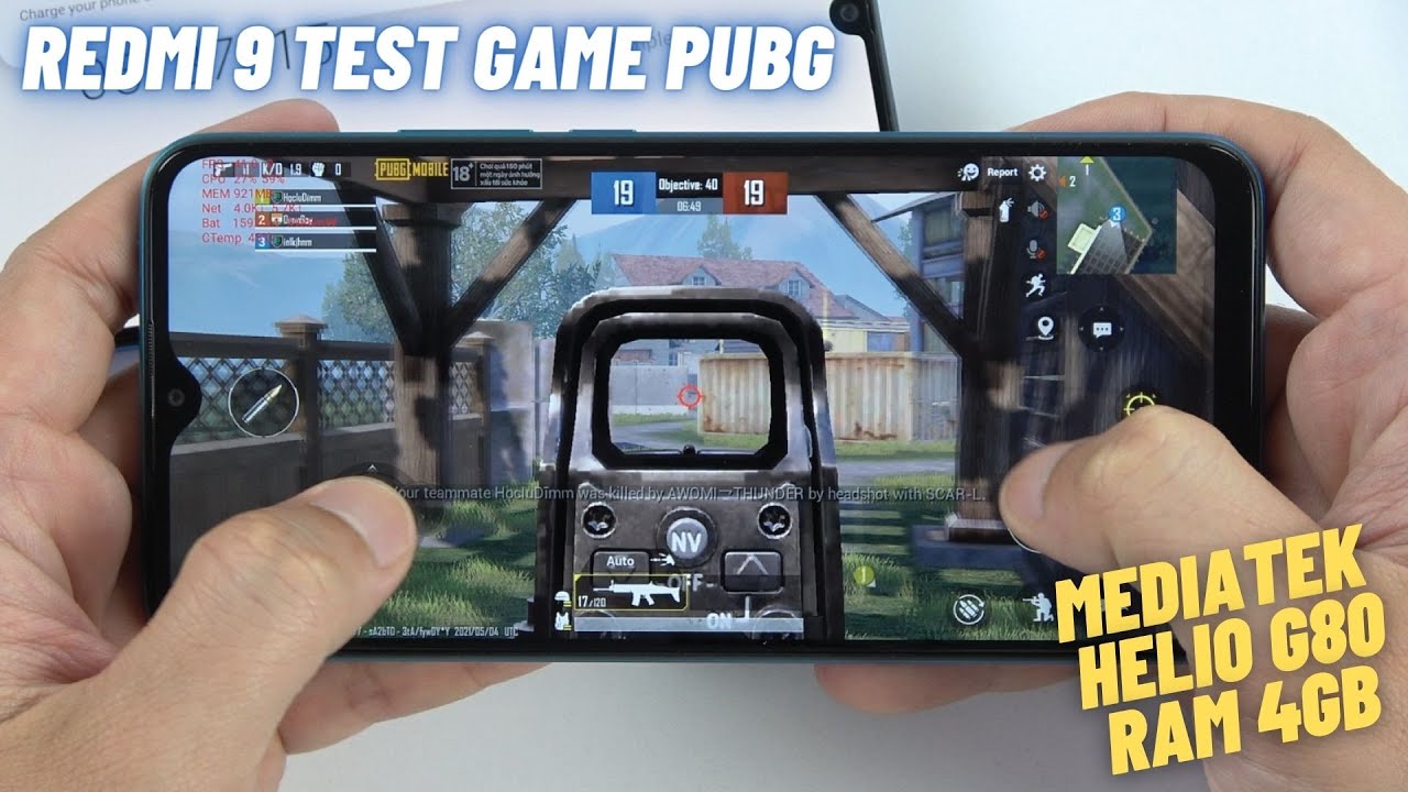 redmi 9 4gb 64gb pubg test