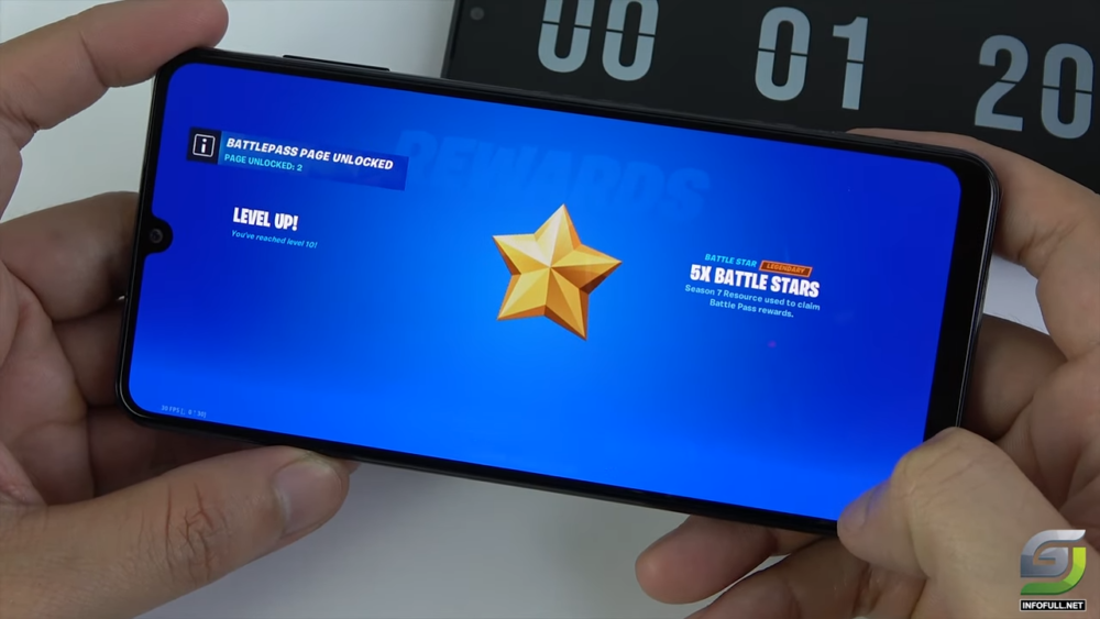 samsung a21s fortnite