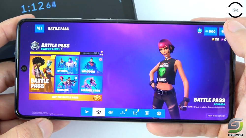 samsung galaxy a7 2018 fortnite