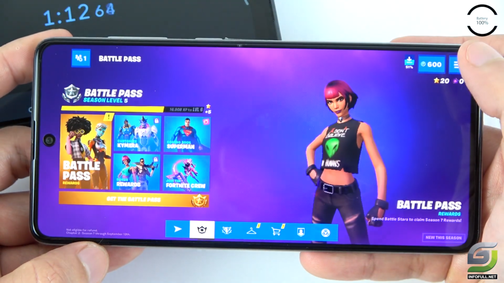 galaxy a7 fortnite