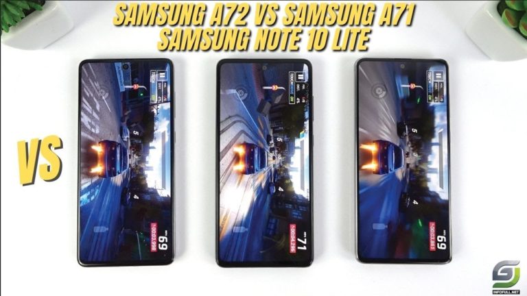 compare samsung a71 and note 10 lite