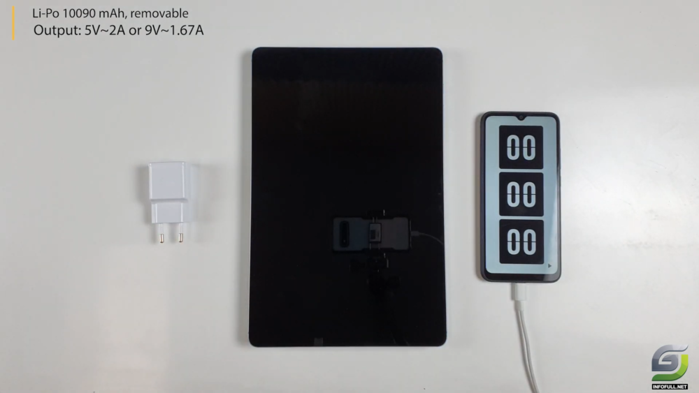 Samsung Galaxy Tab S7 FE Battery Charging test 0 to 100 15W fast