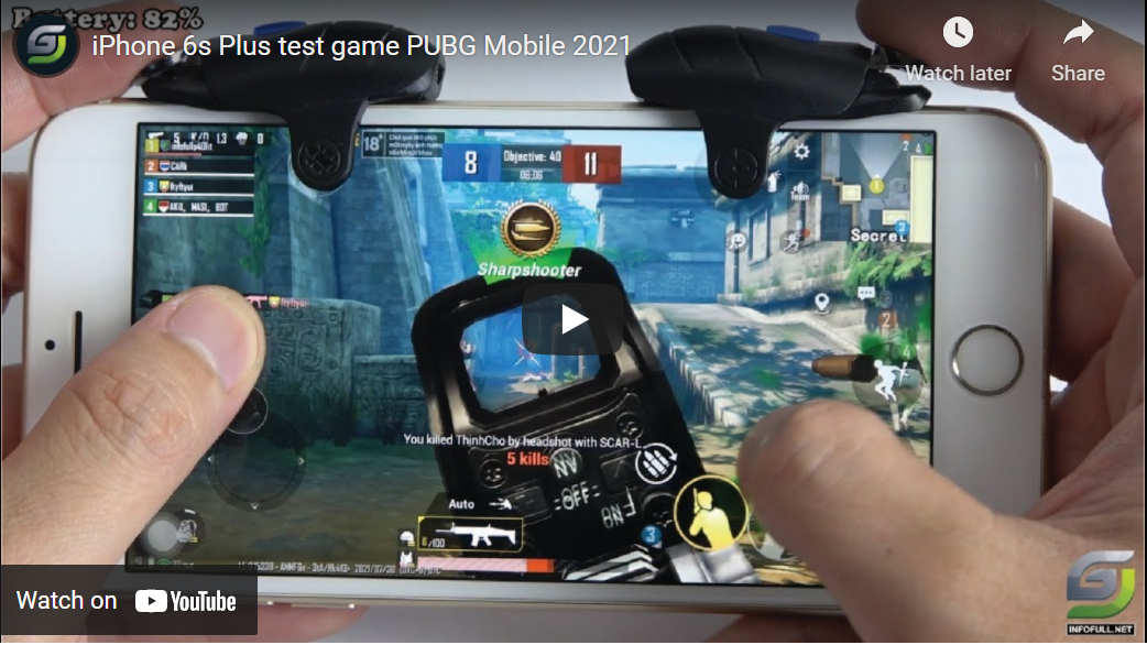 Iphone 6s Plus Test Game Pubg Mobile 2021 Gsm Full Info