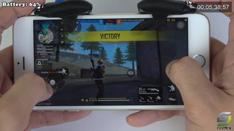 iPhone 6s Plus test game Free Fire Mobile - GSM FULL INFO