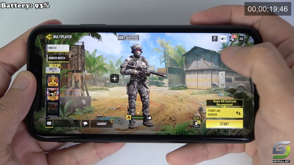 call of duty mobile on iphone 15 pro max