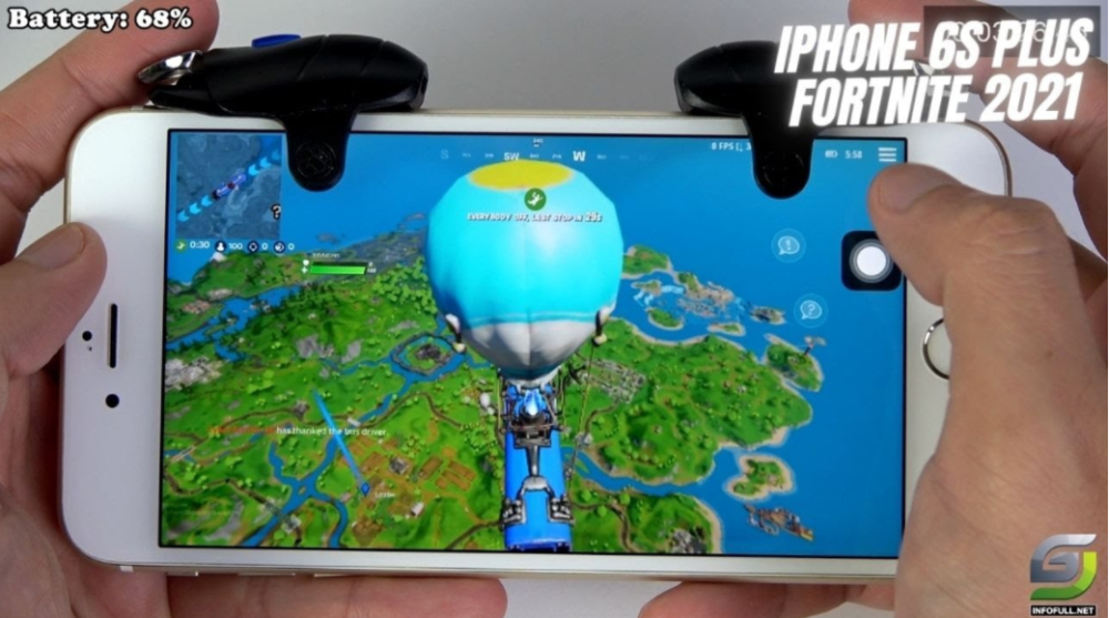 Gecomprimeerd kiem Nu al iPhone 6s Plus Fortnite Gameplay 2021 - GSM FULL INFO %