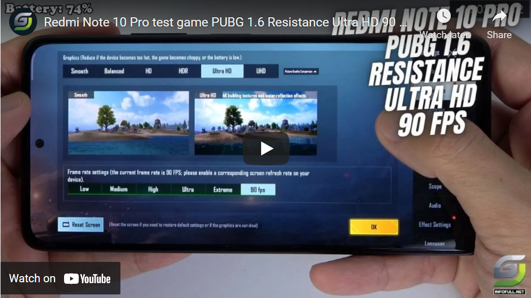 samsung note 10 pro pubg kaç fps