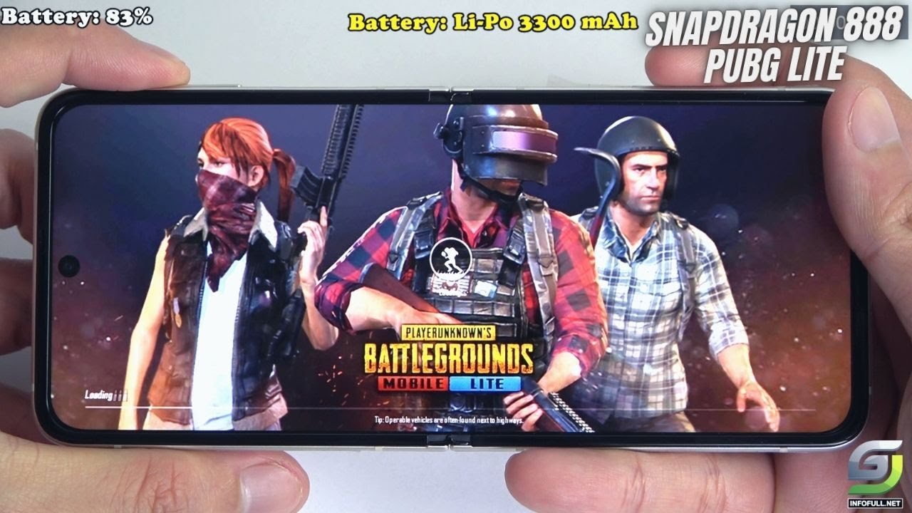 samsung z flip 3 pubg test