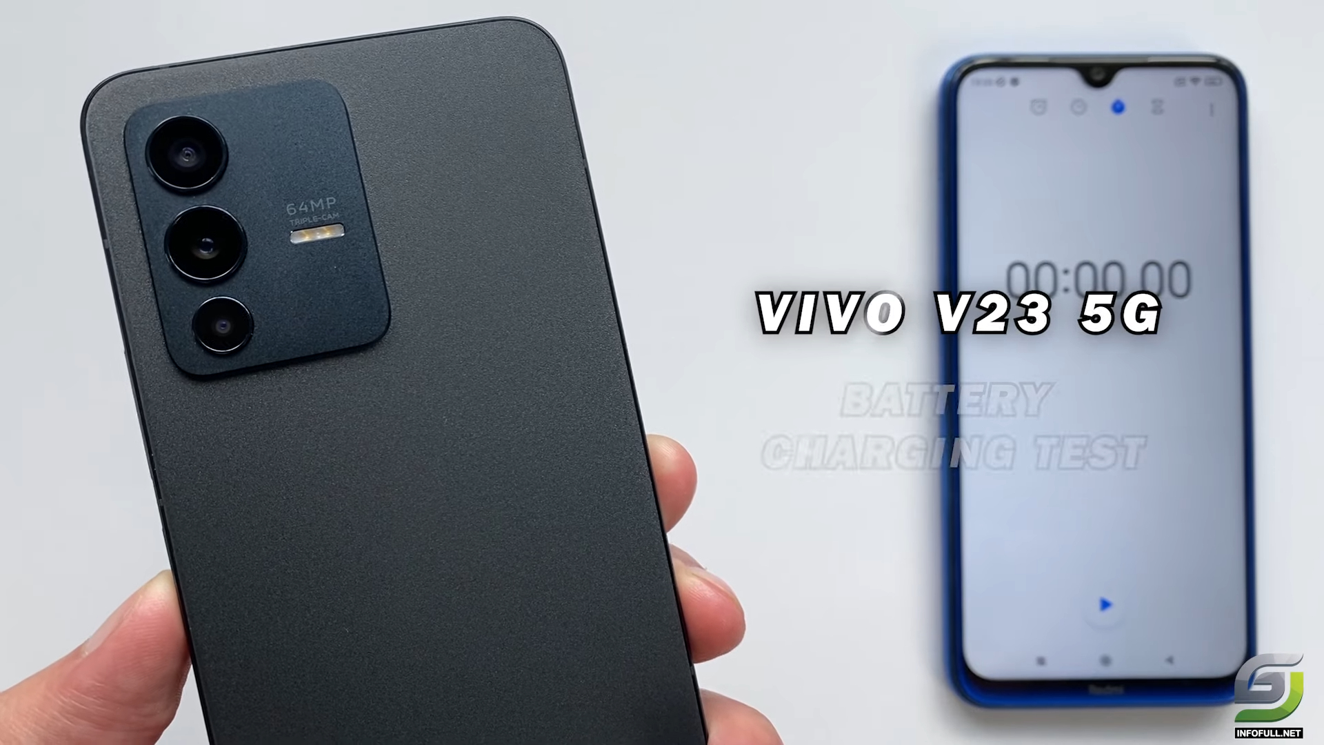 Vivo V23 5G Battery Charging Test 0% to 100% - GSM FULL INFO %